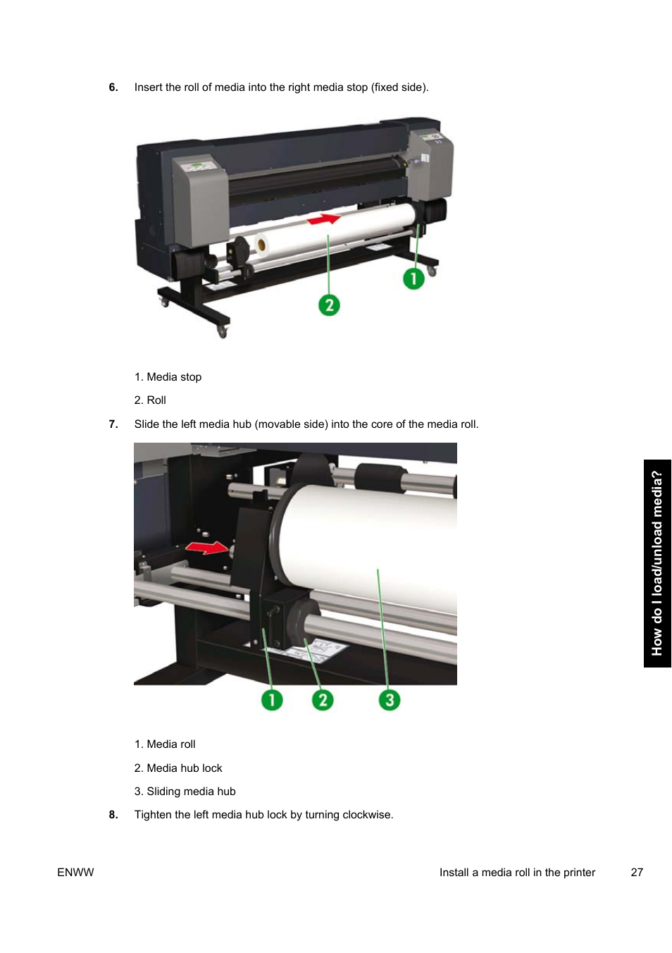 HP Designjet 9000s Printer series User Manual | Page 37 / 200