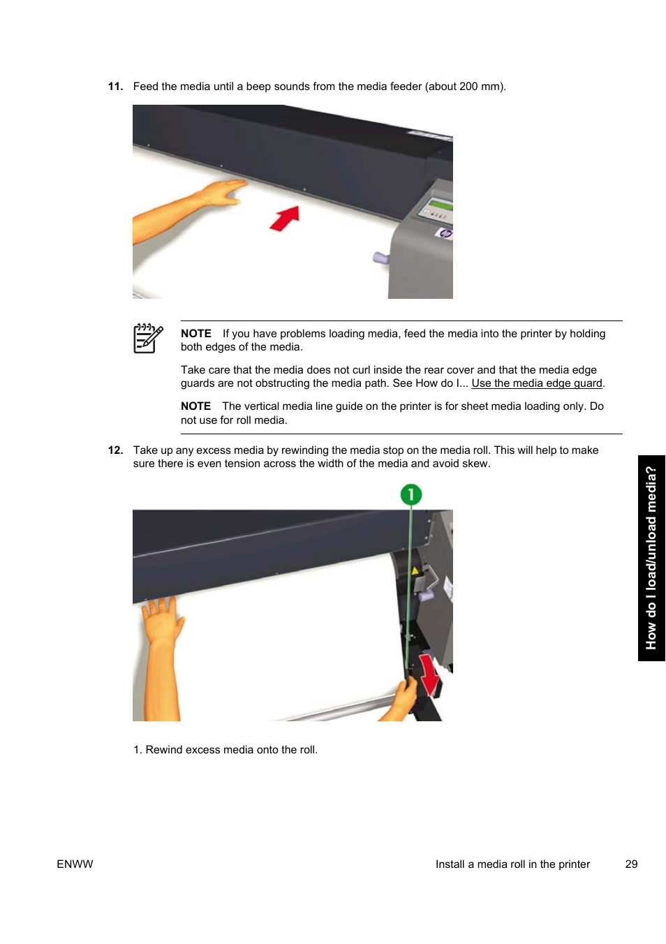 HP Designjet 9000s Printer series User Manual | Page 39 / 200