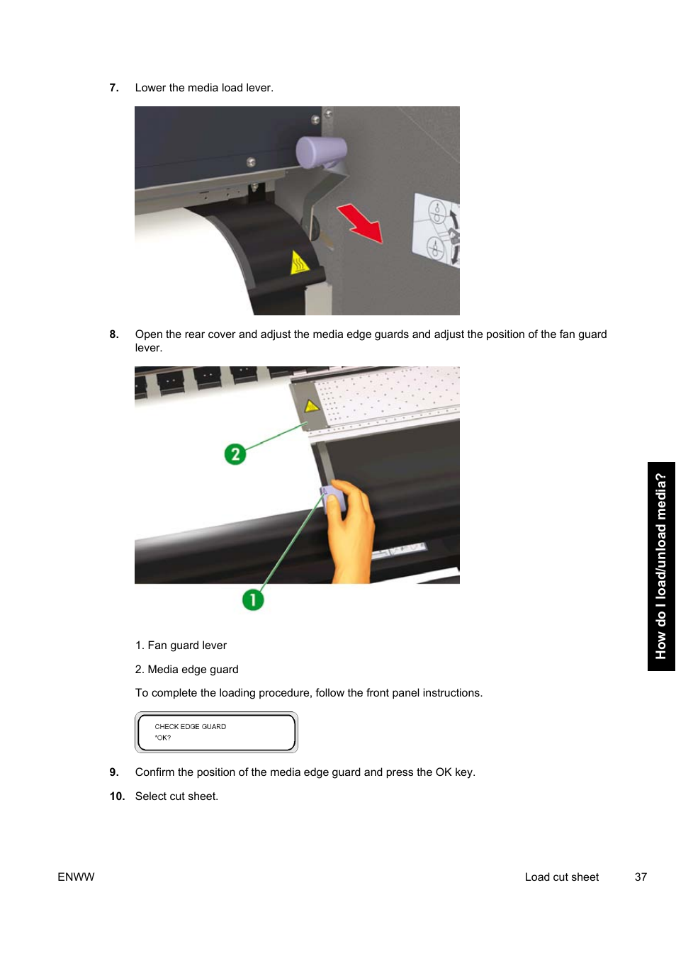 HP Designjet 9000s Printer series User Manual | Page 47 / 200