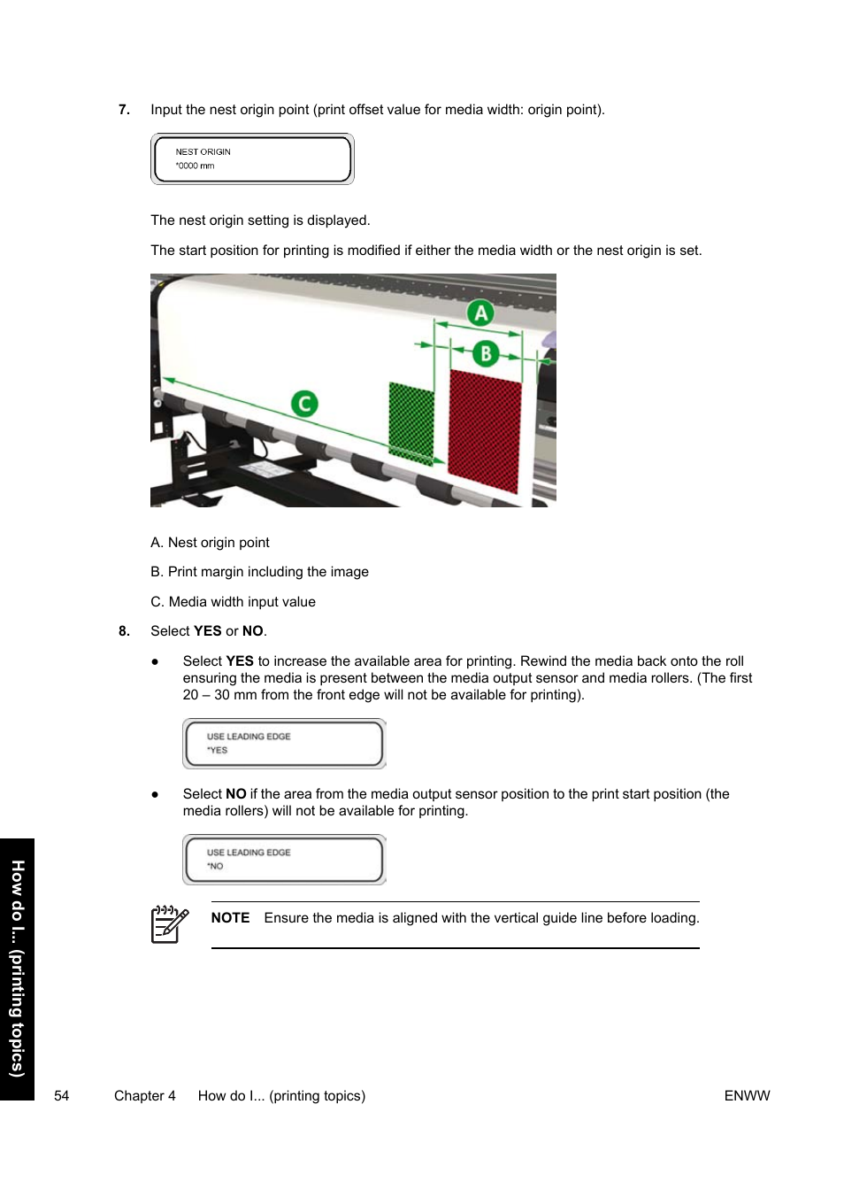 HP Designjet 9000s Printer series User Manual | Page 64 / 200