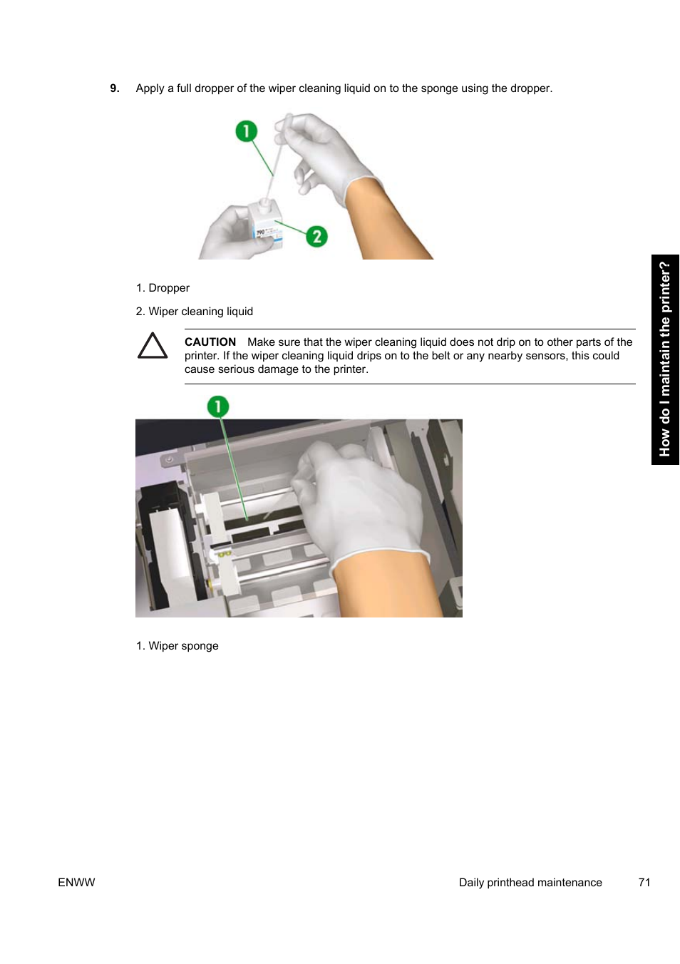 HP Designjet 9000s Printer series User Manual | Page 81 / 200