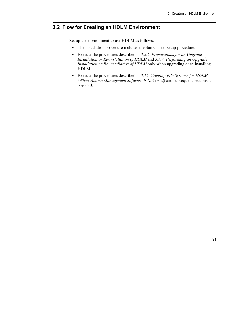 2 flow for creating an hdlm environment | HP Hitachi Dynamic Link Manager Software User Manual | Page 113 / 652