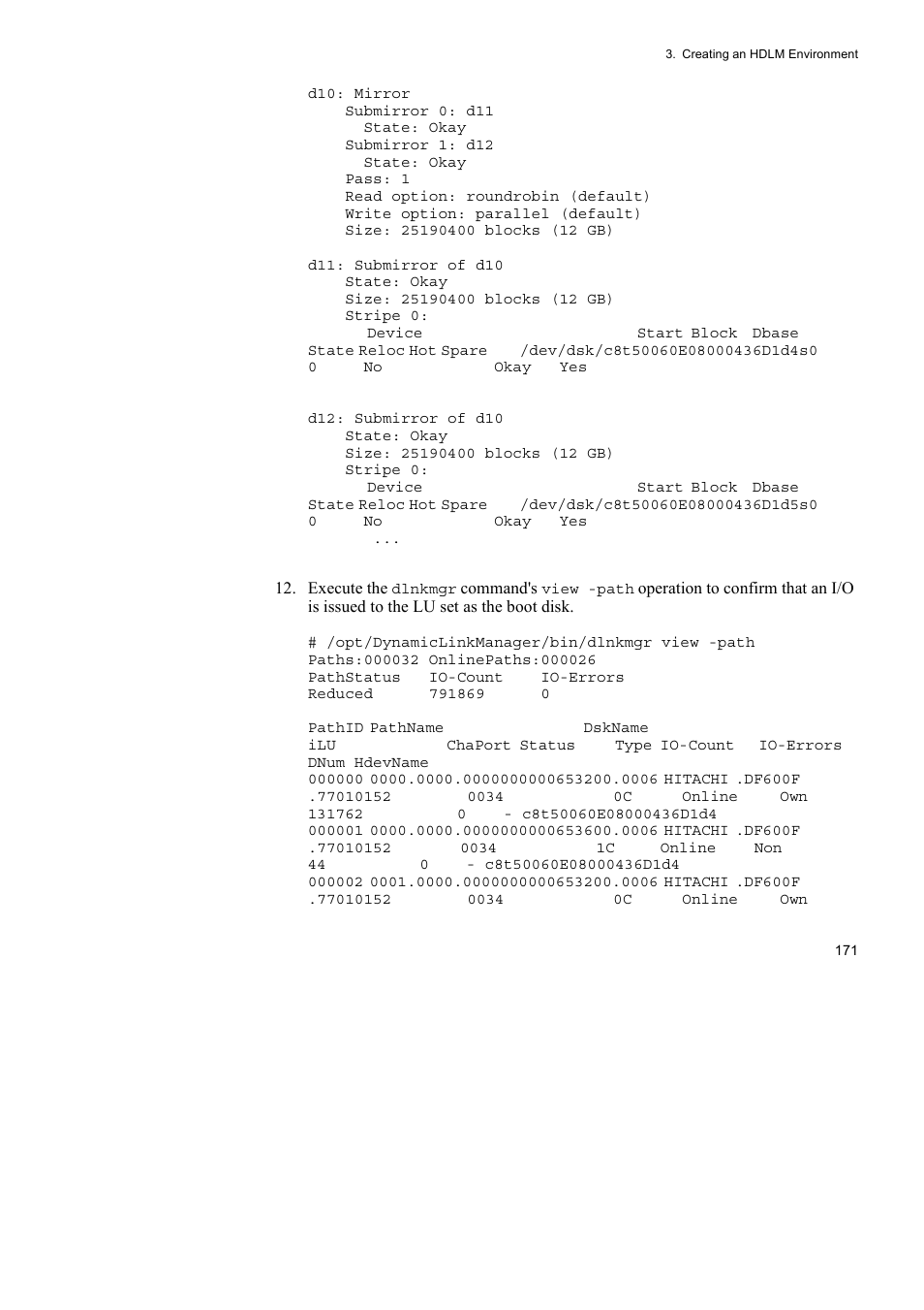 HP Hitachi Dynamic Link Manager Software User Manual | Page 193 / 652