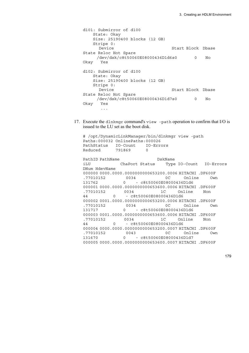 HP Hitachi Dynamic Link Manager Software User Manual | Page 201 / 652