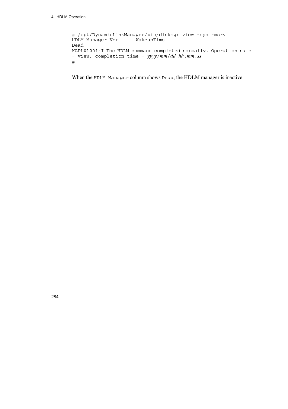 HP Hitachi Dynamic Link Manager Software User Manual | Page 306 / 652