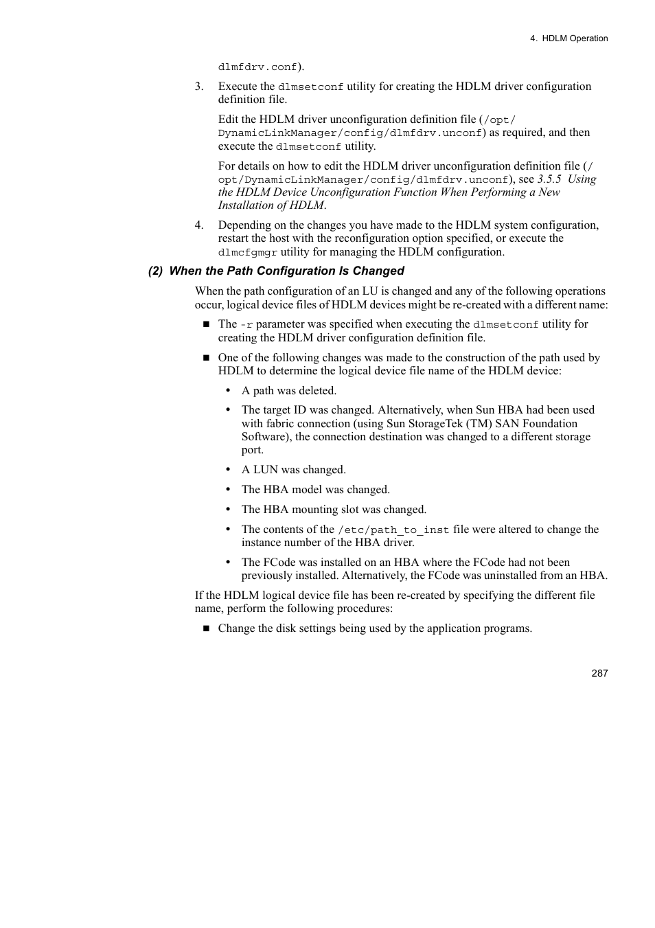 HP Hitachi Dynamic Link Manager Software User Manual | Page 309 / 652