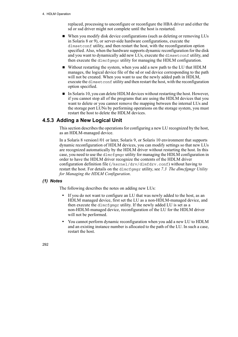 3 adding a new logical unit | HP Hitachi Dynamic Link Manager Software User Manual | Page 314 / 652