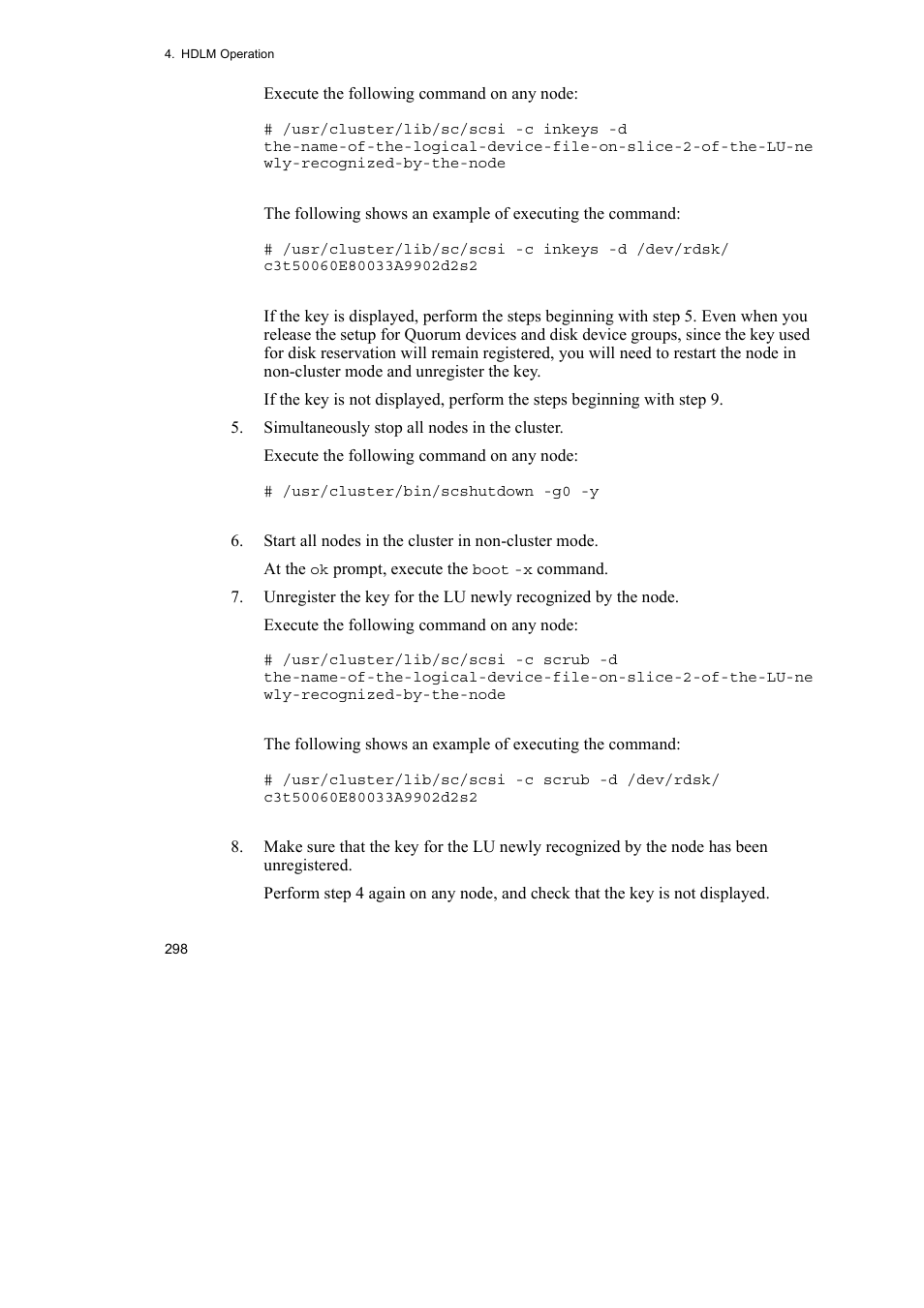 HP Hitachi Dynamic Link Manager Software User Manual | Page 320 / 652
