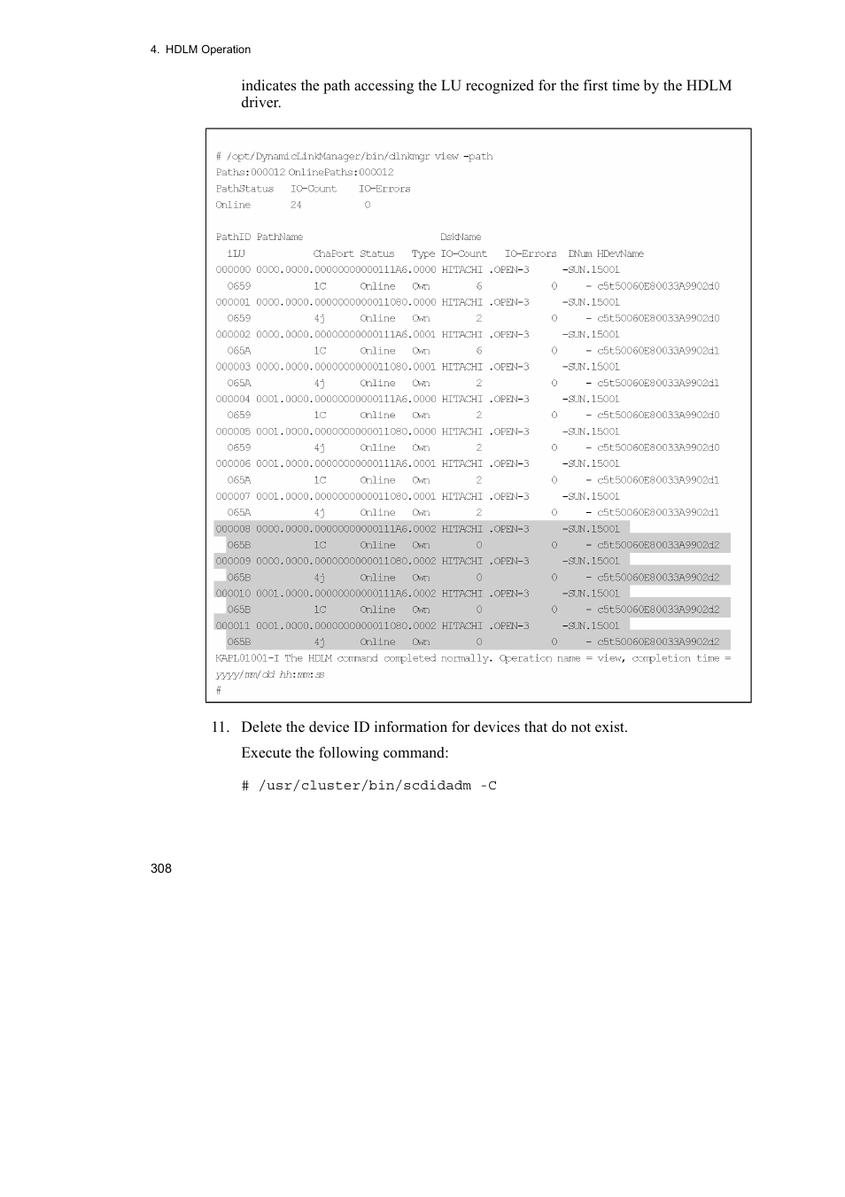 HP Hitachi Dynamic Link Manager Software User Manual | Page 330 / 652
