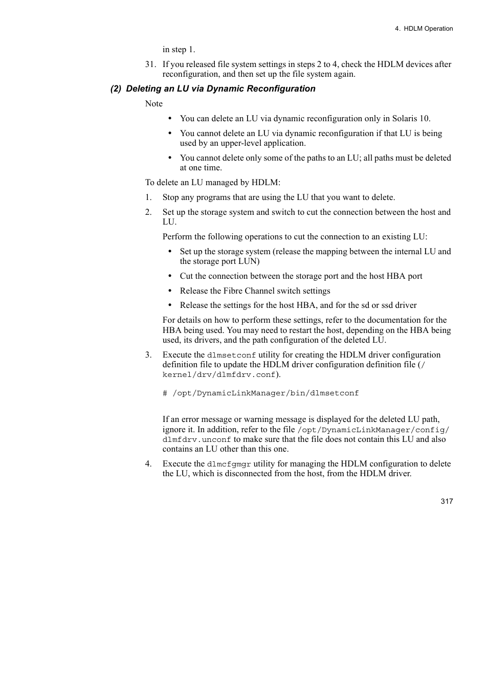 HP Hitachi Dynamic Link Manager Software User Manual | Page 339 / 652