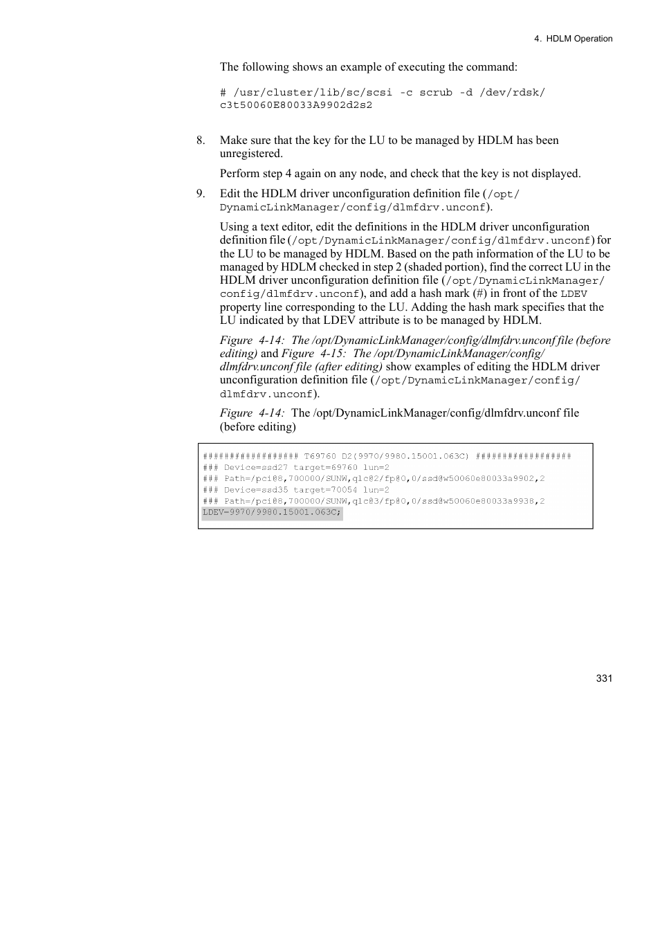 HP Hitachi Dynamic Link Manager Software User Manual | Page 353 / 652
