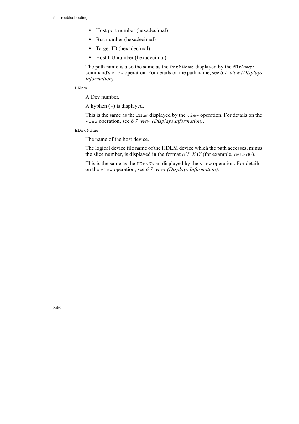HP Hitachi Dynamic Link Manager Software User Manual | Page 368 / 652