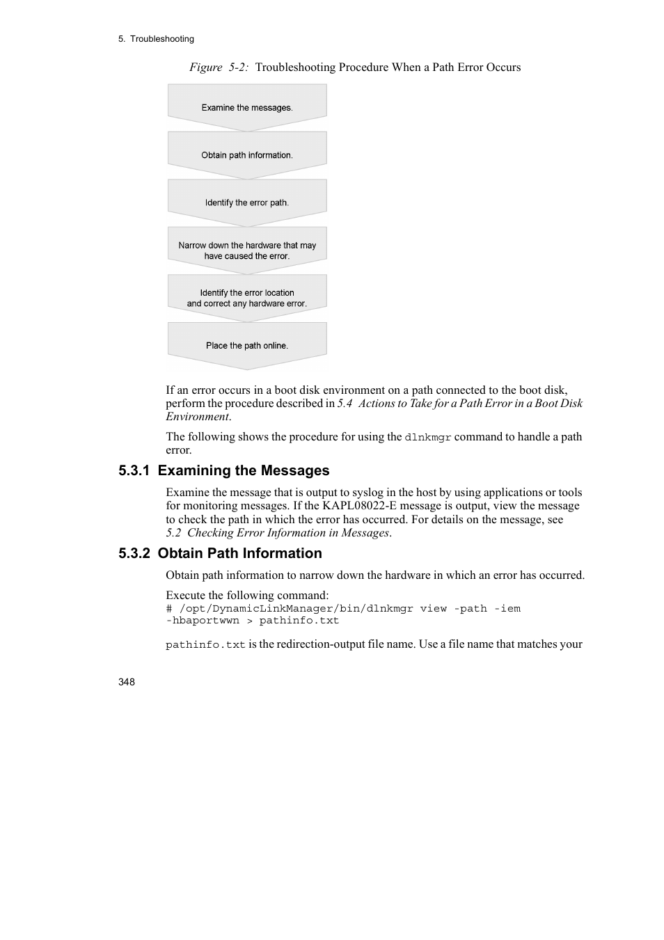 HP Hitachi Dynamic Link Manager Software User Manual | Page 370 / 652