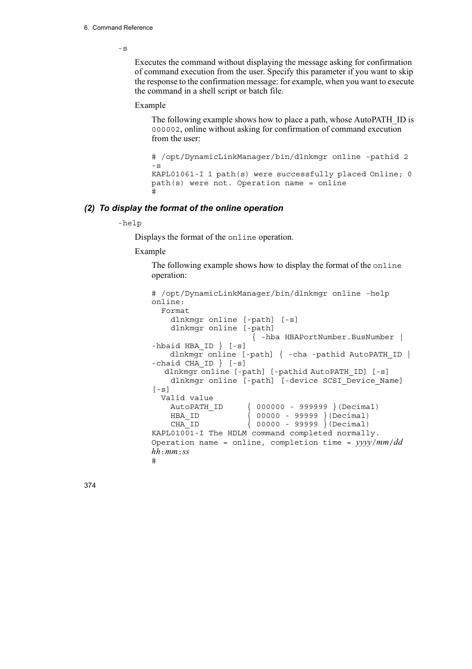 HP Hitachi Dynamic Link Manager Software User Manual | Page 396 / 652
