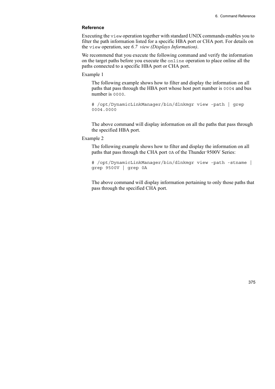 HP Hitachi Dynamic Link Manager Software User Manual | Page 397 / 652