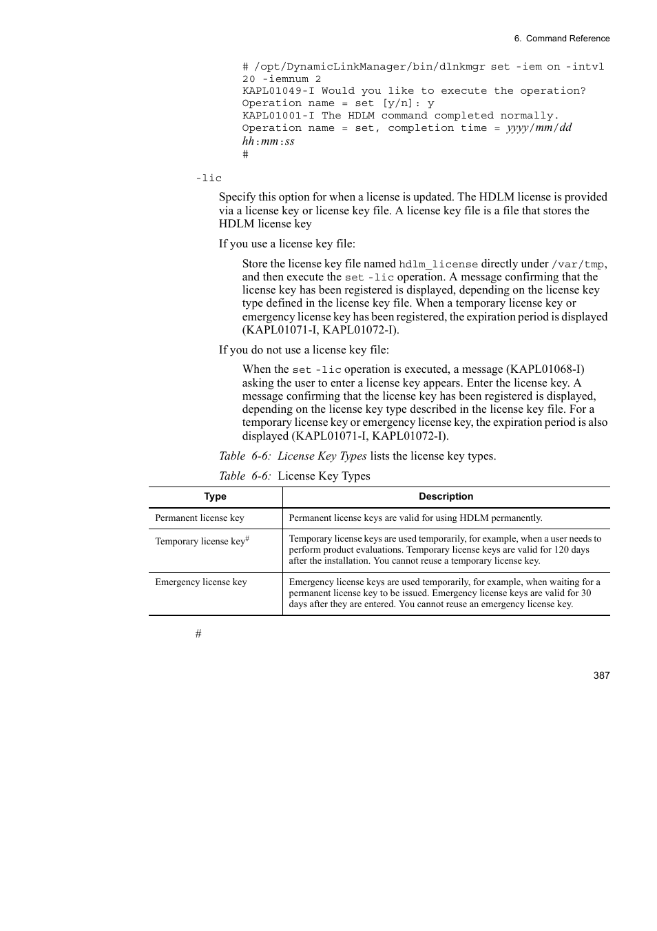 HP Hitachi Dynamic Link Manager Software User Manual | Page 409 / 652