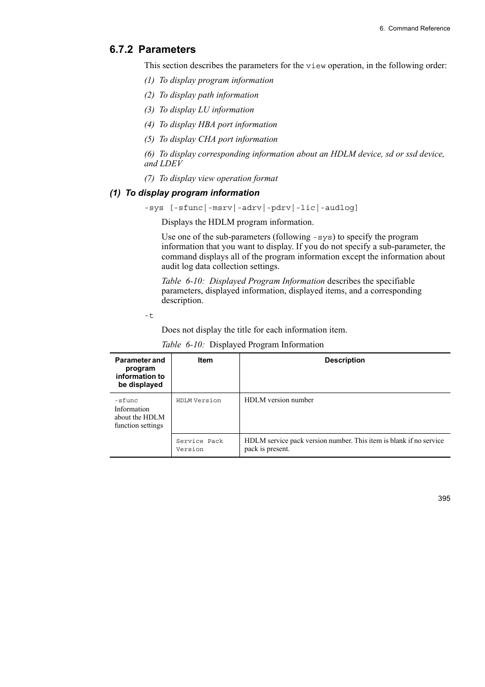 2 parameters | HP Hitachi Dynamic Link Manager Software User Manual | Page 417 / 652