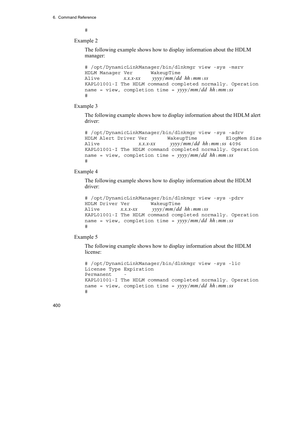 HP Hitachi Dynamic Link Manager Software User Manual | Page 422 / 652