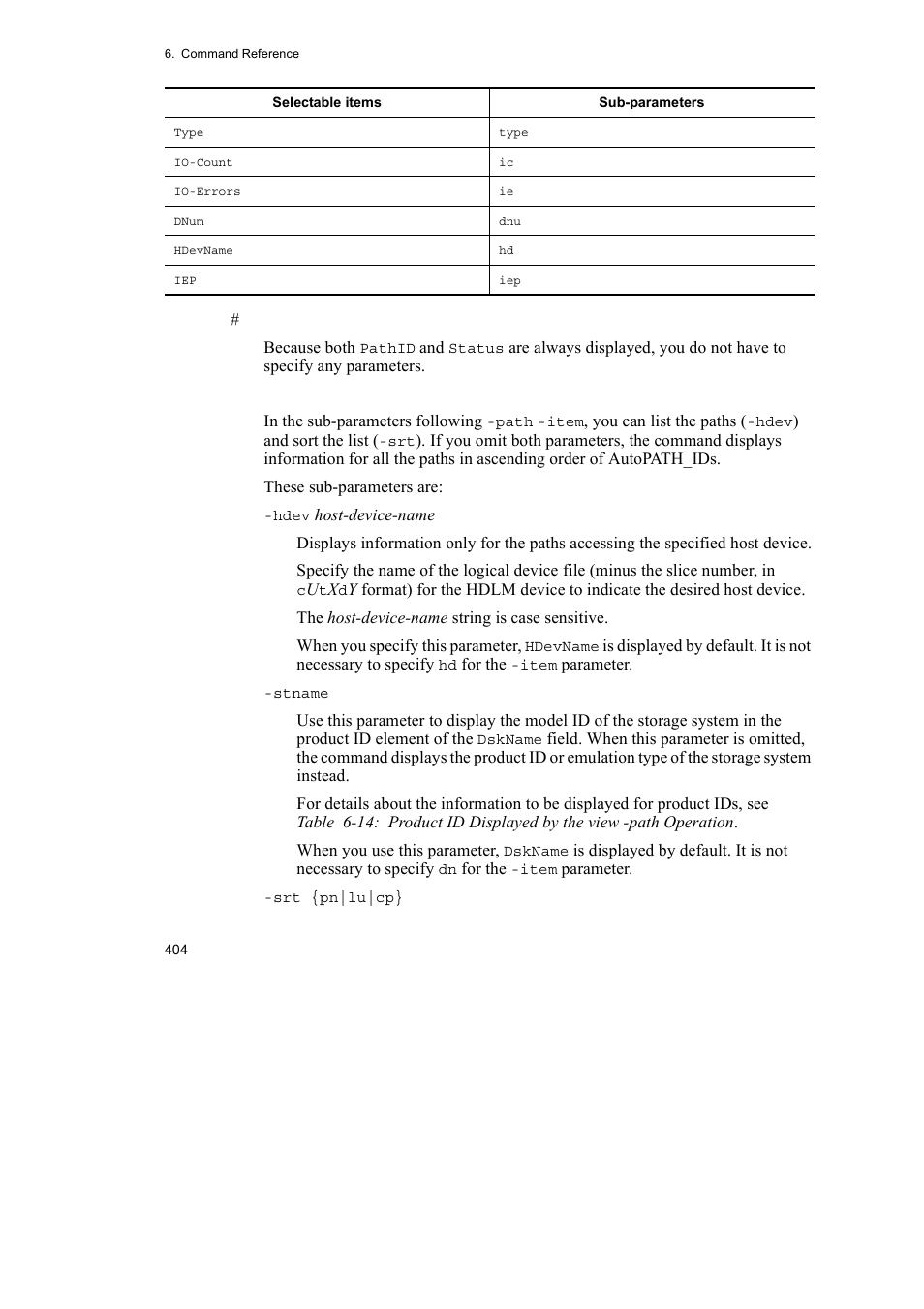 HP Hitachi Dynamic Link Manager Software User Manual | Page 426 / 652