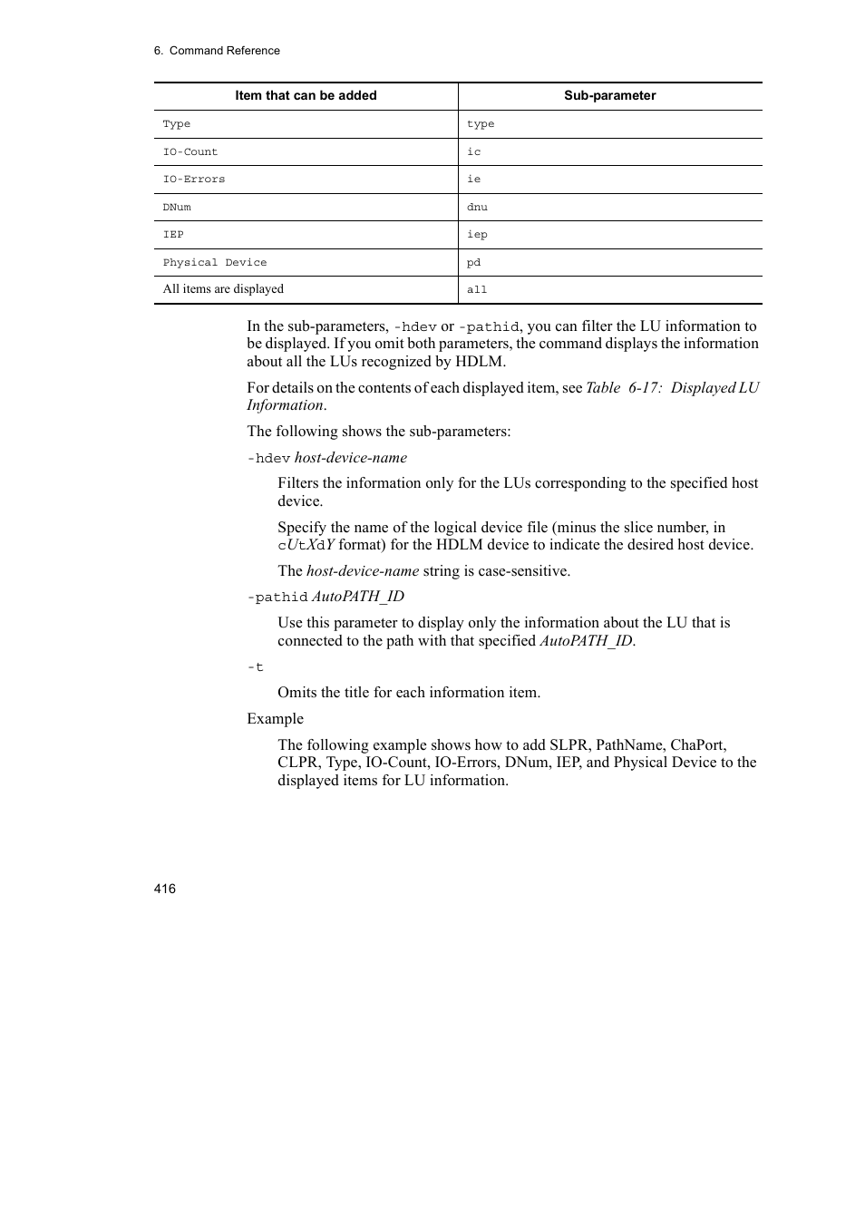 HP Hitachi Dynamic Link Manager Software User Manual | Page 438 / 652