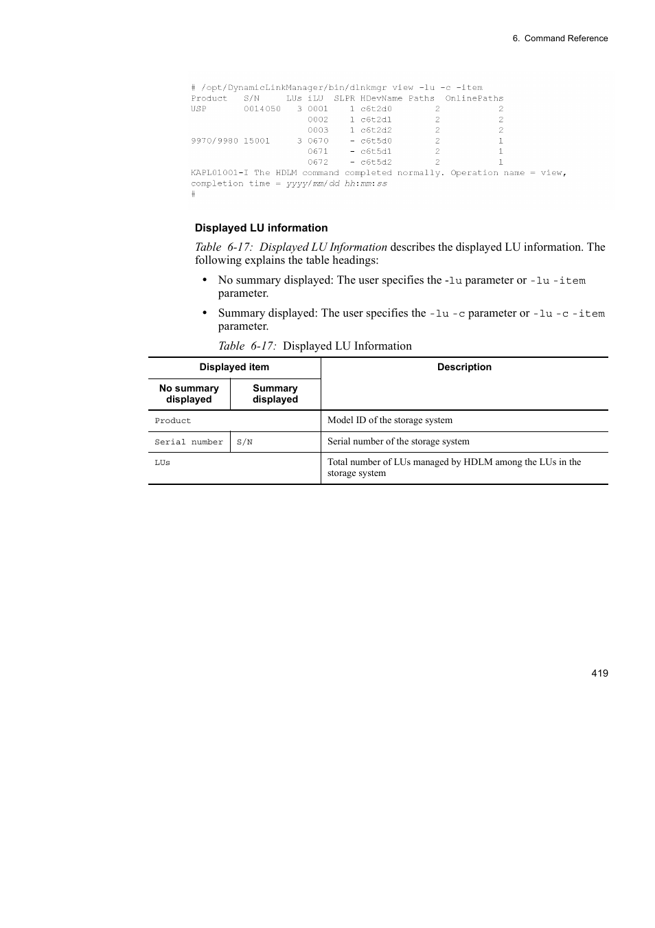 HP Hitachi Dynamic Link Manager Software User Manual | Page 441 / 652
