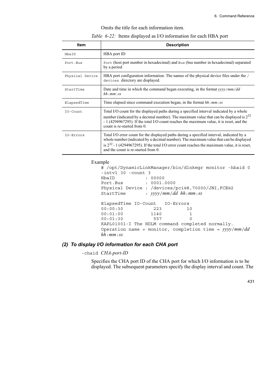 HP Hitachi Dynamic Link Manager Software User Manual | Page 453 / 652