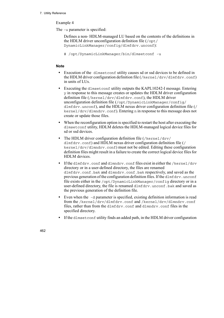 HP Hitachi Dynamic Link Manager Software User Manual | Page 484 / 652