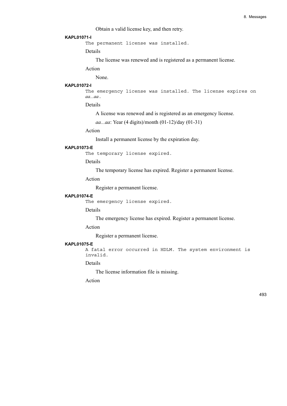 HP Hitachi Dynamic Link Manager Software User Manual | Page 515 / 652