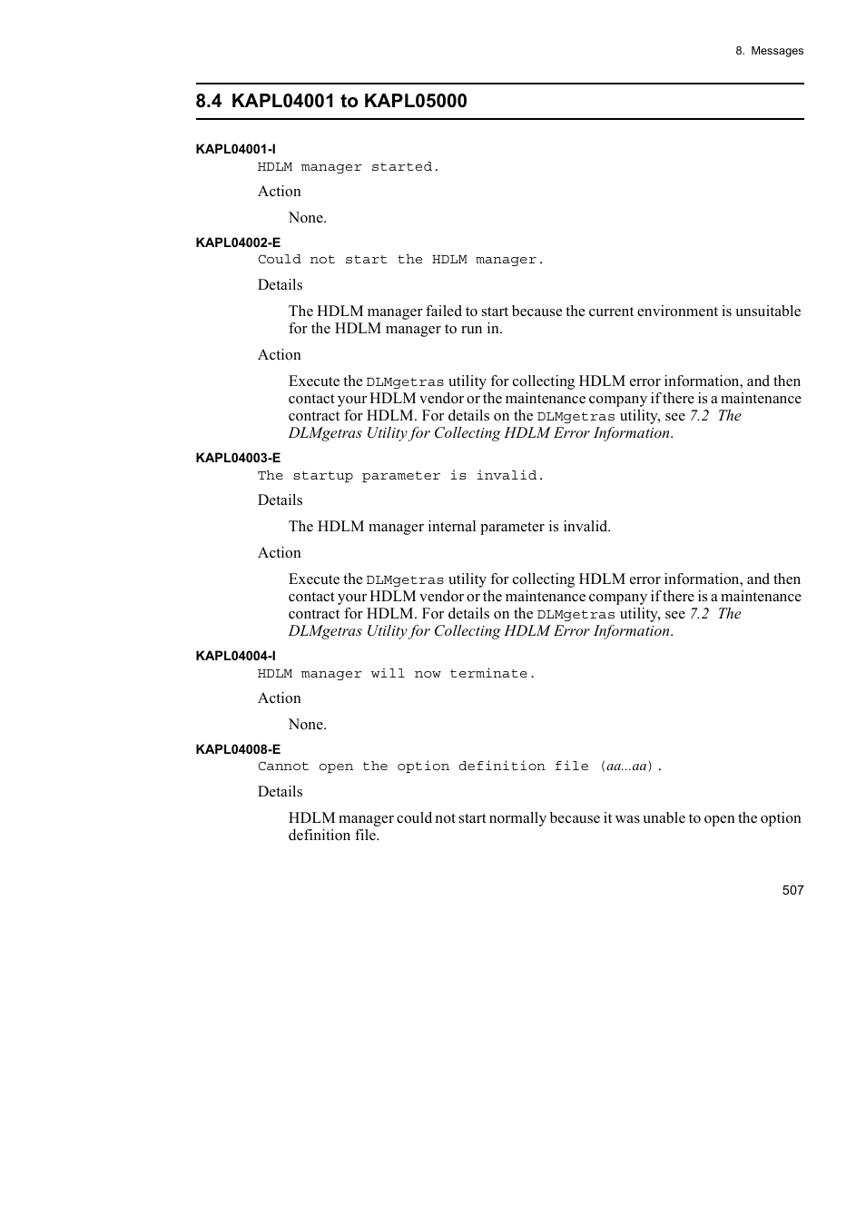 HP Hitachi Dynamic Link Manager Software User Manual | Page 529 / 652
