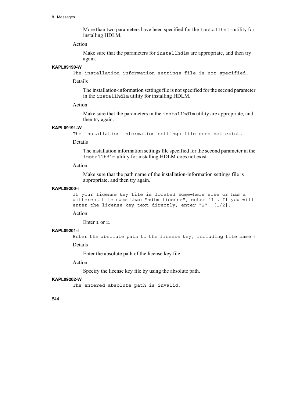 HP Hitachi Dynamic Link Manager Software User Manual | Page 566 / 652