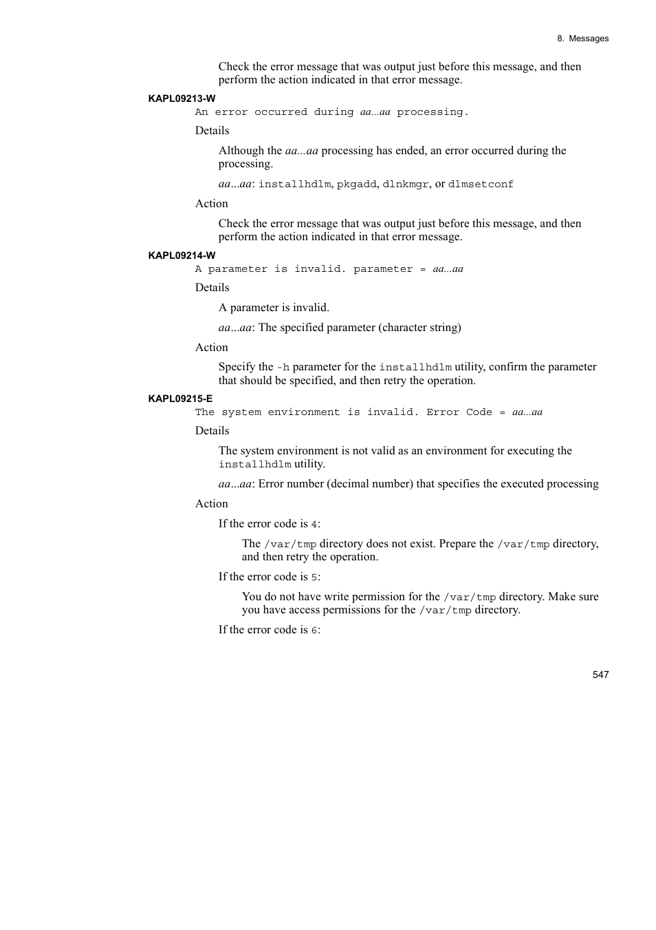 HP Hitachi Dynamic Link Manager Software User Manual | Page 569 / 652