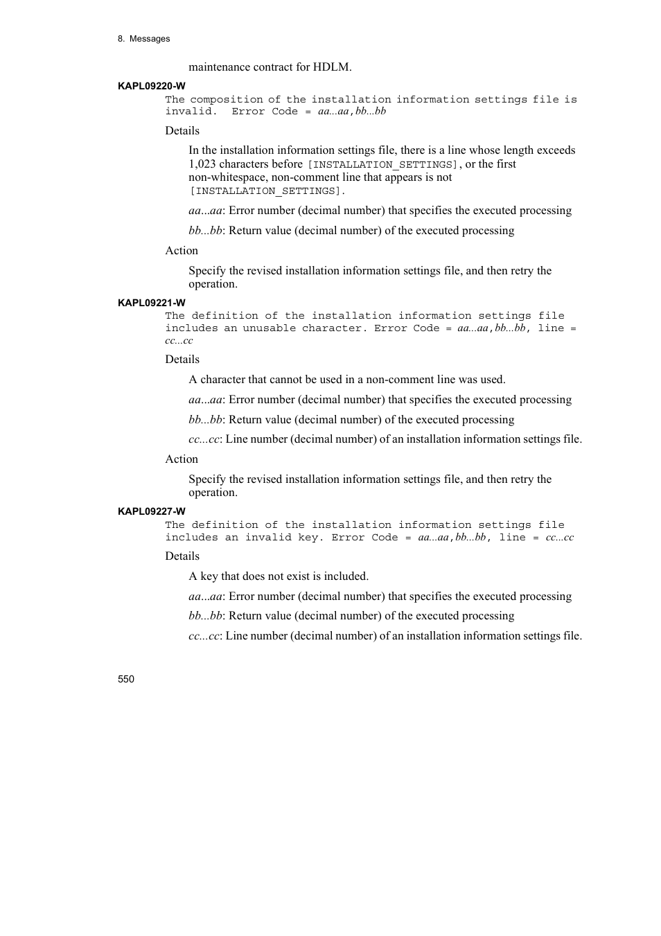 HP Hitachi Dynamic Link Manager Software User Manual | Page 572 / 652