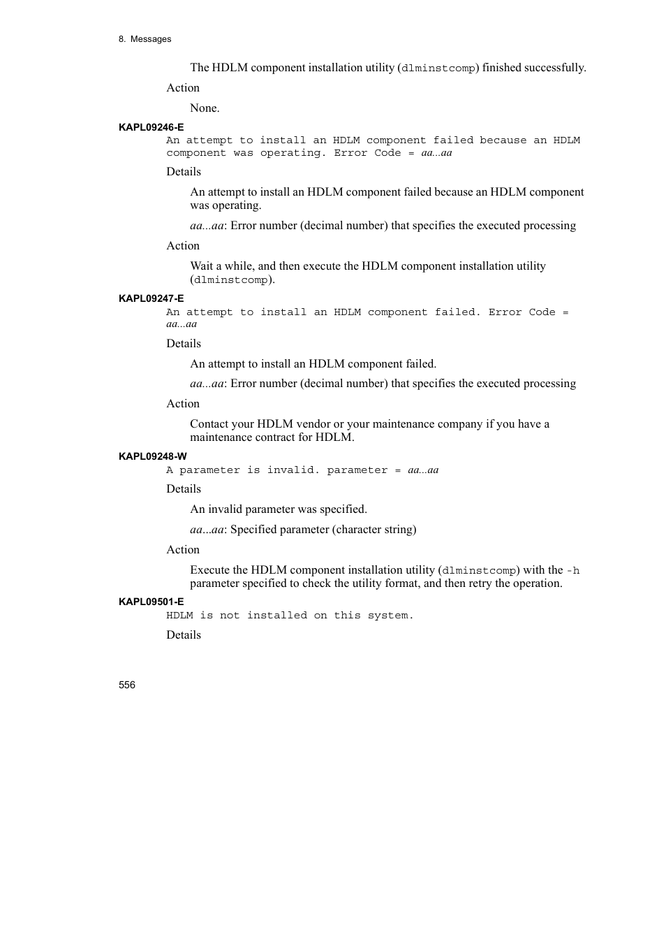 HP Hitachi Dynamic Link Manager Software User Manual | Page 578 / 652