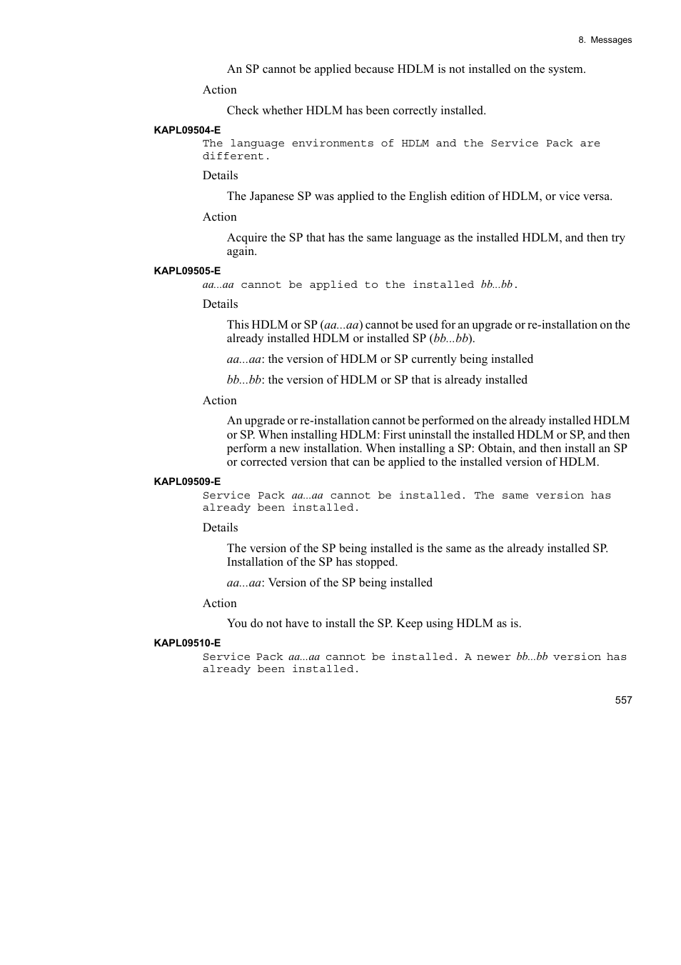 HP Hitachi Dynamic Link Manager Software User Manual | Page 579 / 652