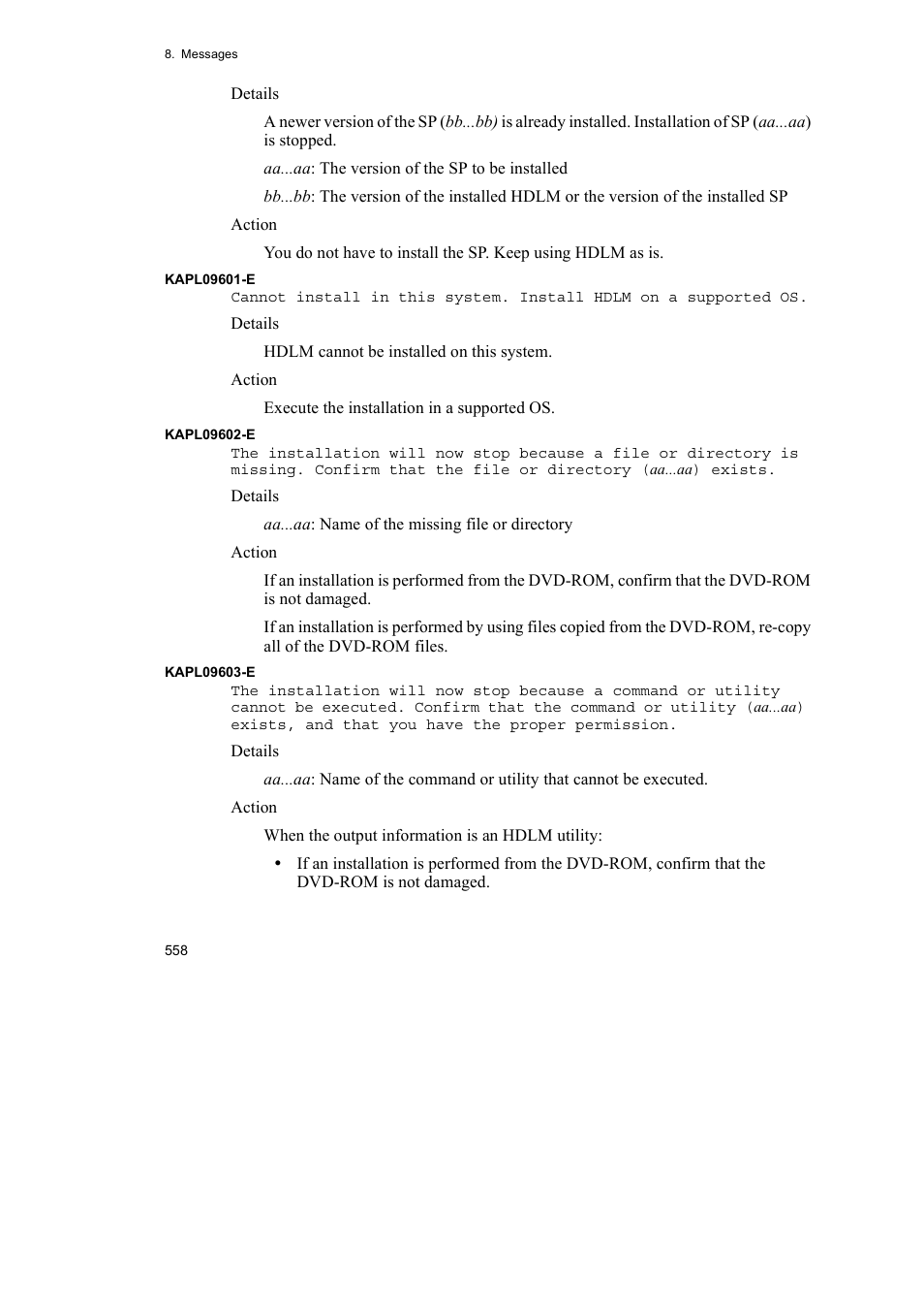 HP Hitachi Dynamic Link Manager Software User Manual | Page 580 / 652