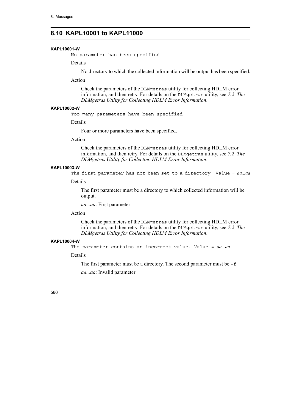 HP Hitachi Dynamic Link Manager Software User Manual | Page 582 / 652
