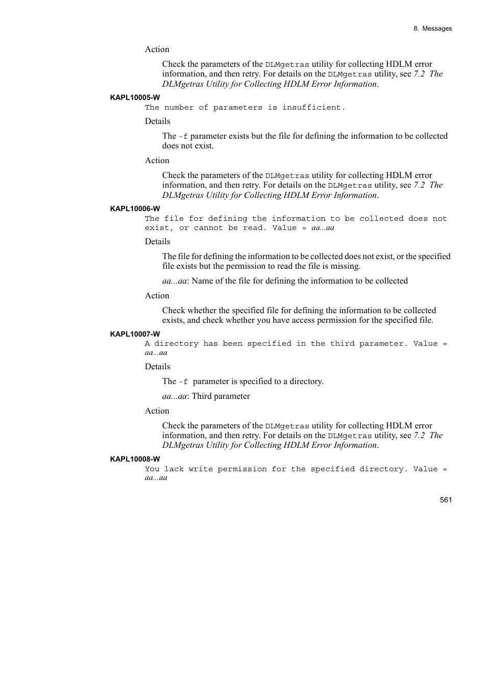 HP Hitachi Dynamic Link Manager Software User Manual | Page 583 / 652
