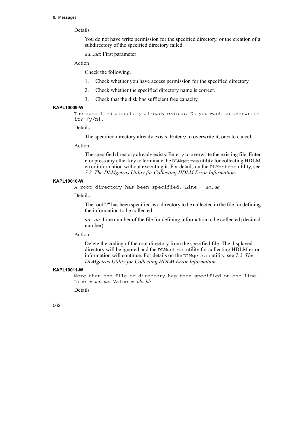 HP Hitachi Dynamic Link Manager Software User Manual | Page 584 / 652