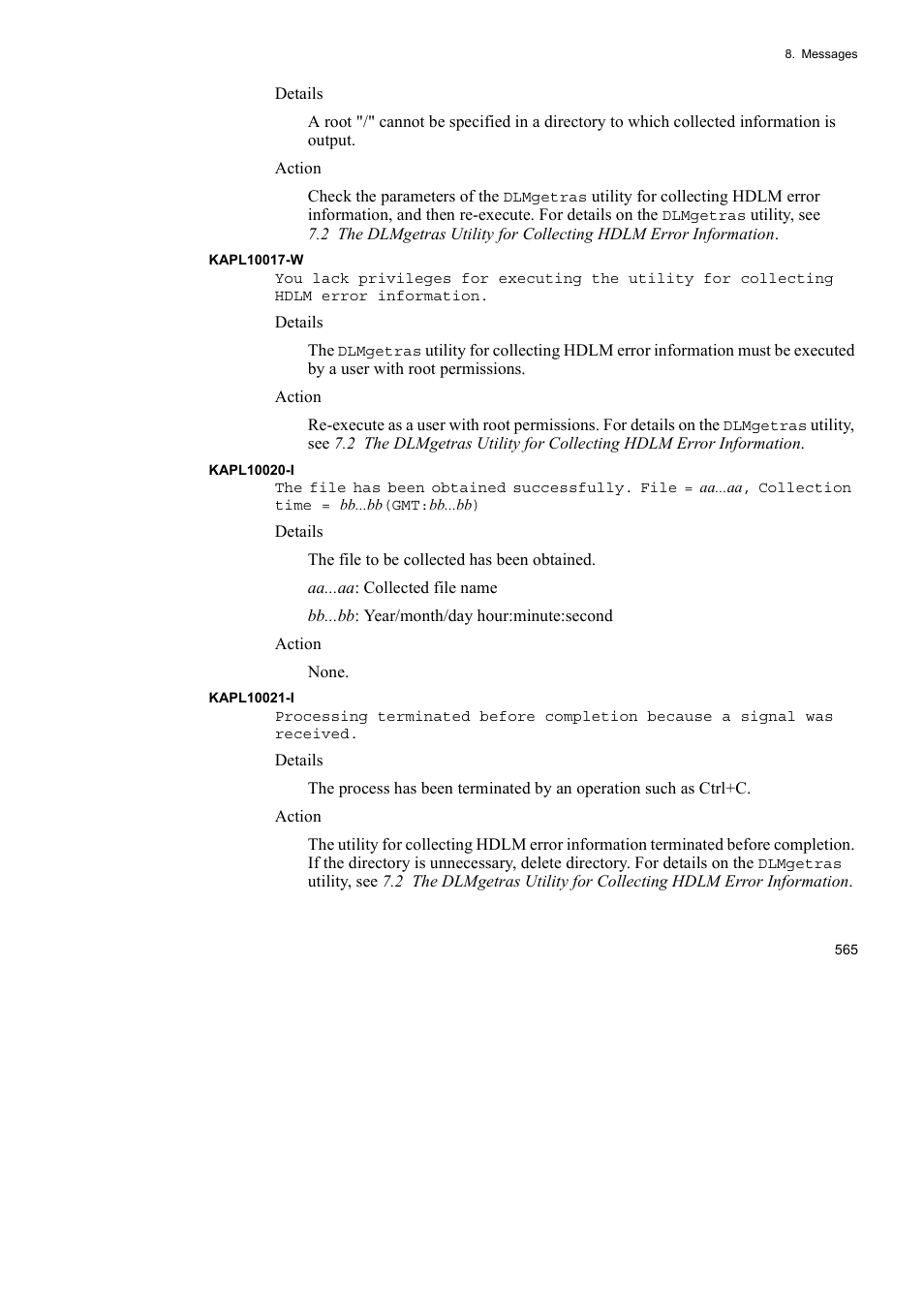 HP Hitachi Dynamic Link Manager Software User Manual | Page 587 / 652