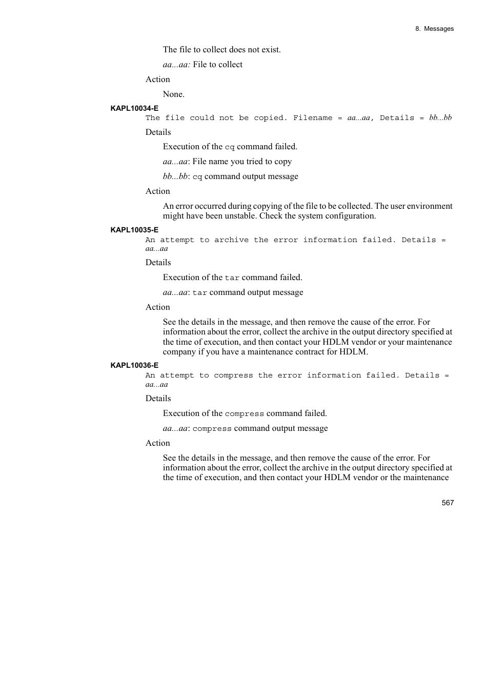 HP Hitachi Dynamic Link Manager Software User Manual | Page 589 / 652