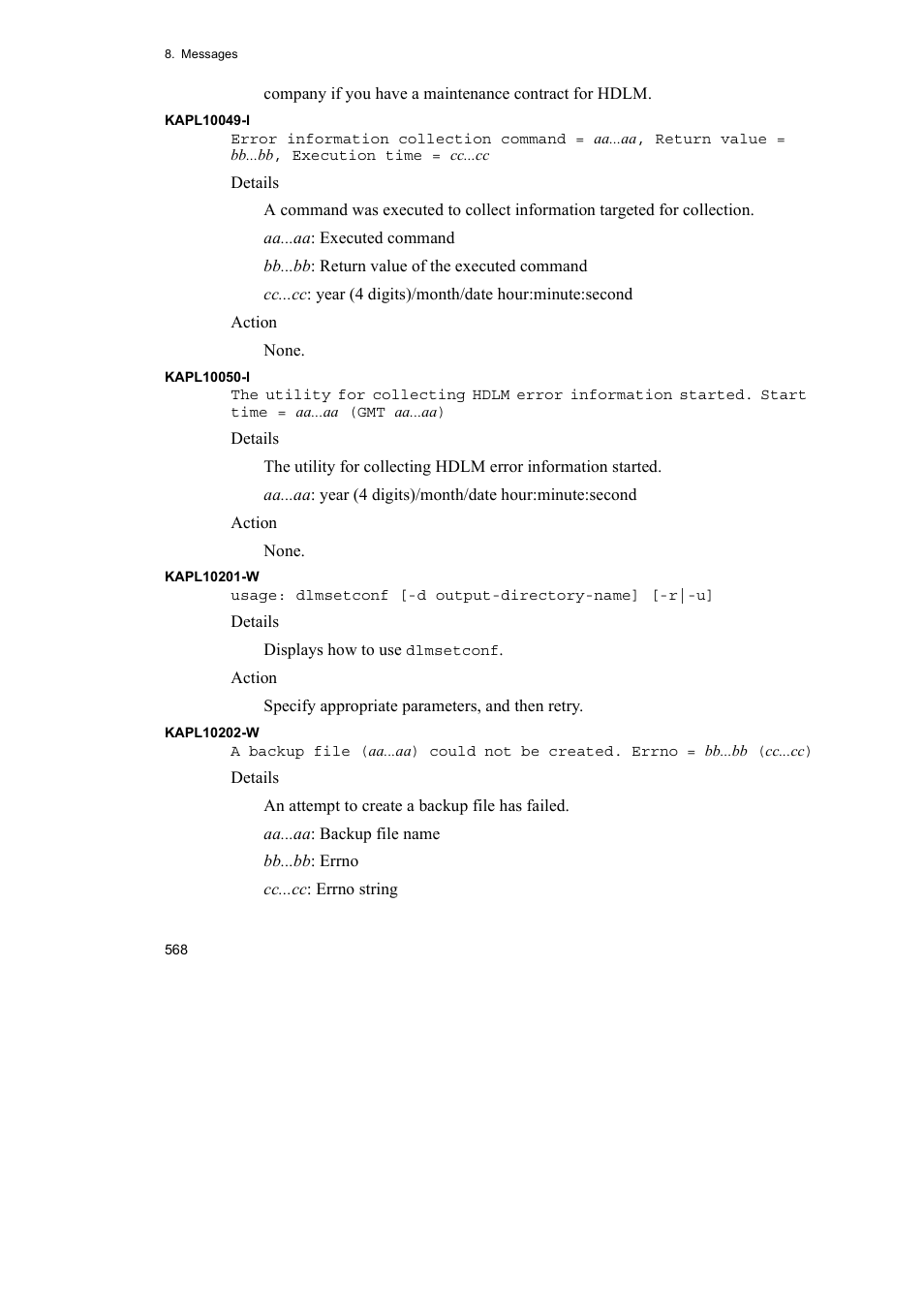 HP Hitachi Dynamic Link Manager Software User Manual | Page 590 / 652