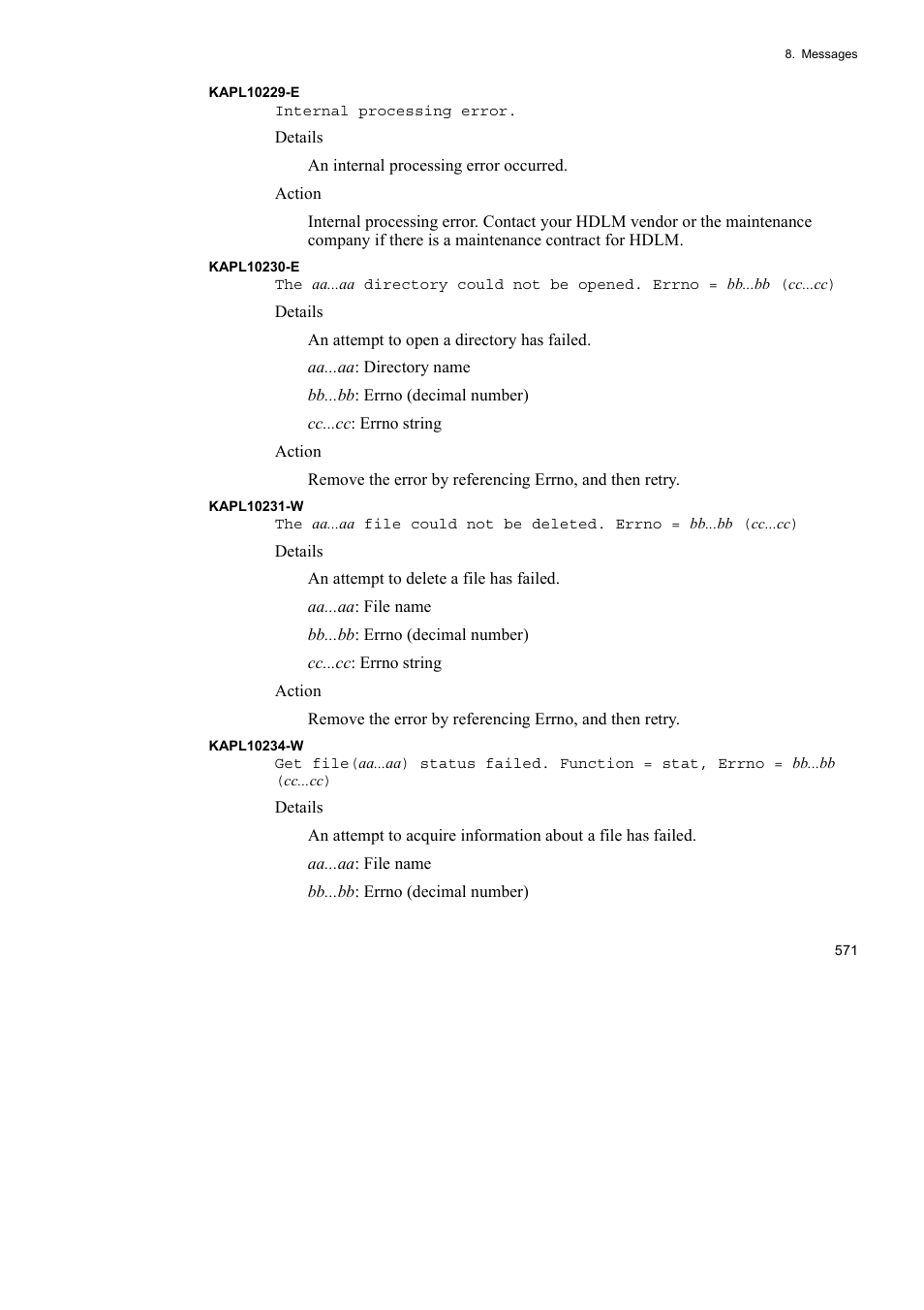 HP Hitachi Dynamic Link Manager Software User Manual | Page 593 / 652