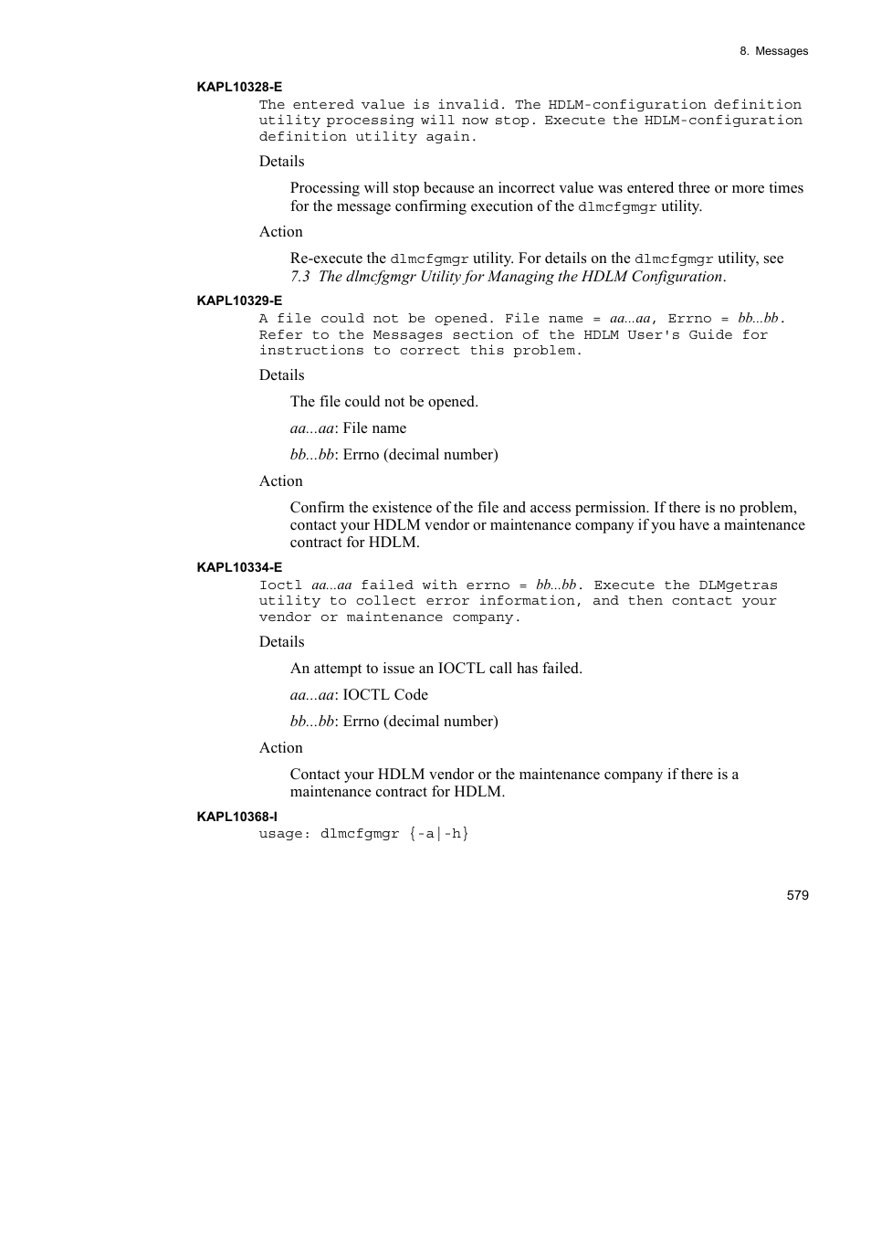 HP Hitachi Dynamic Link Manager Software User Manual | Page 601 / 652