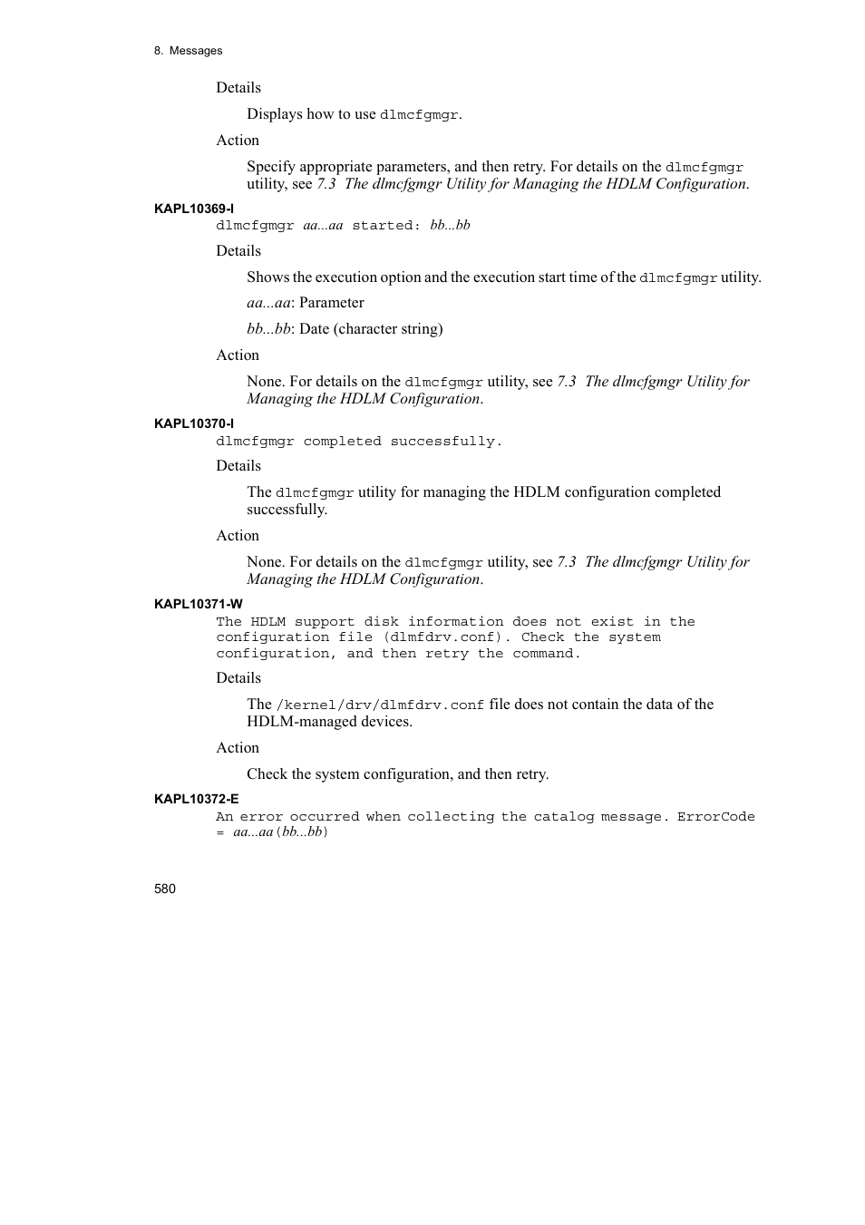 HP Hitachi Dynamic Link Manager Software User Manual | Page 602 / 652