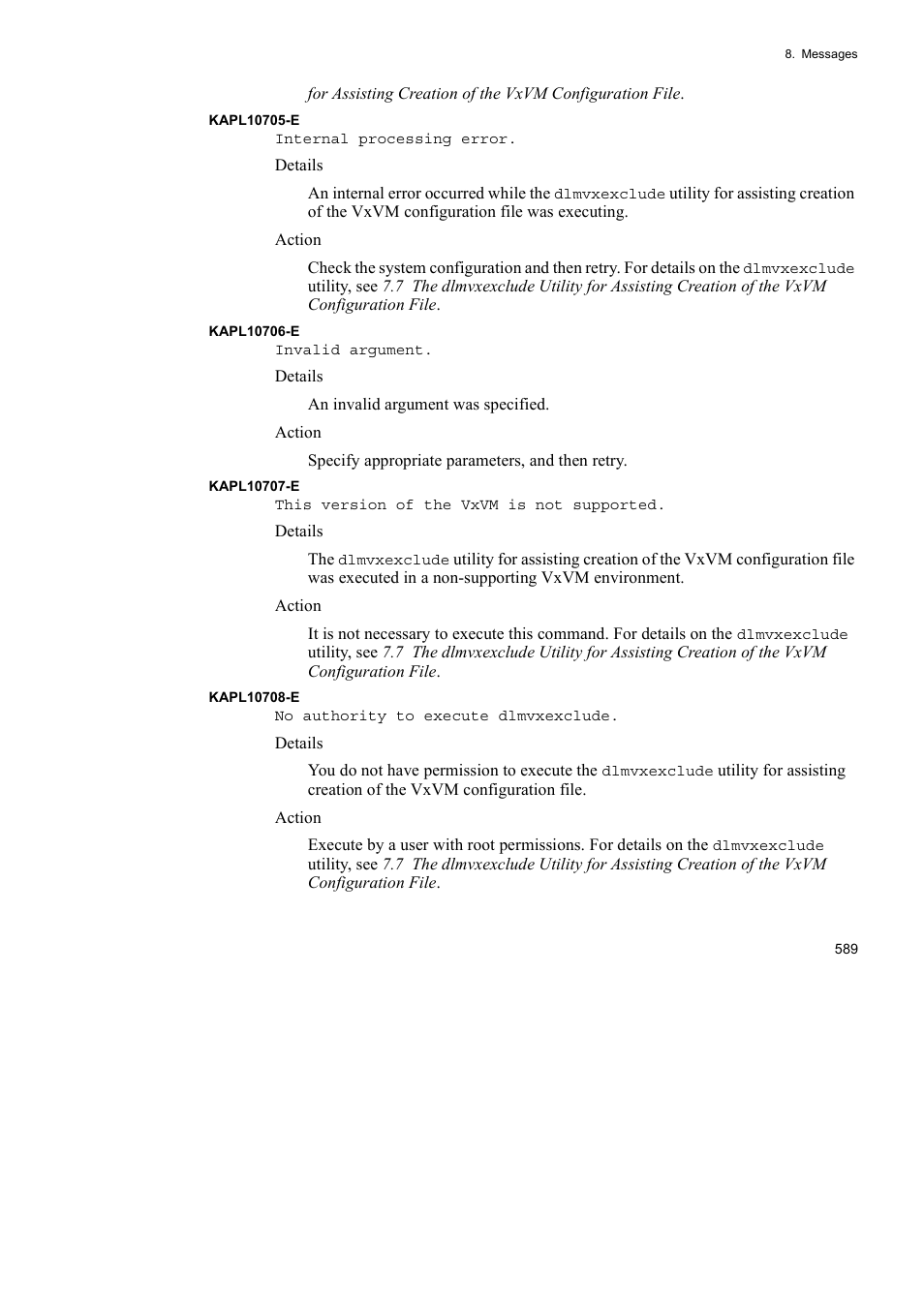 HP Hitachi Dynamic Link Manager Software User Manual | Page 611 / 652