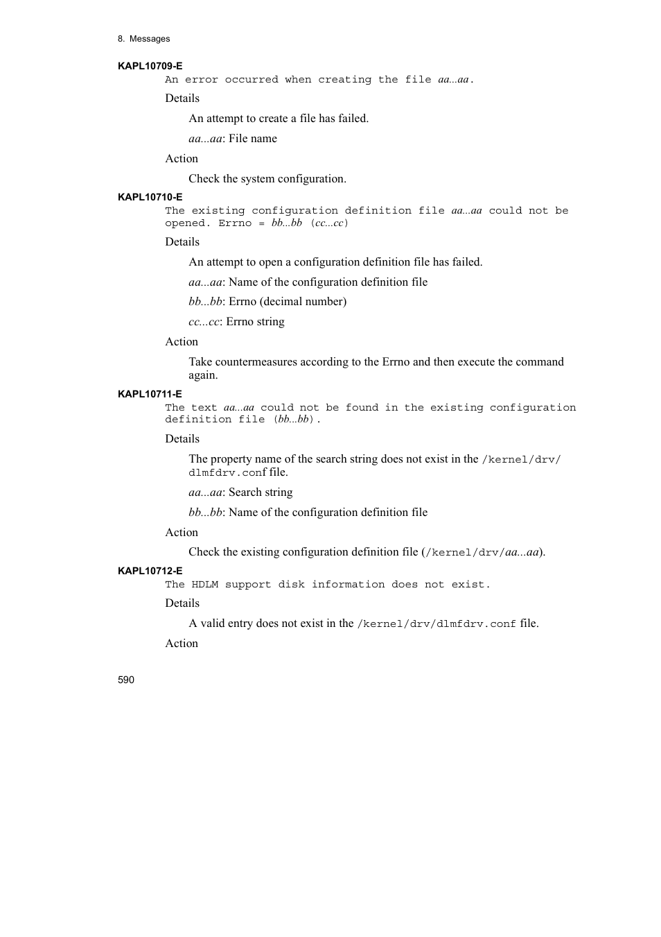 HP Hitachi Dynamic Link Manager Software User Manual | Page 612 / 652