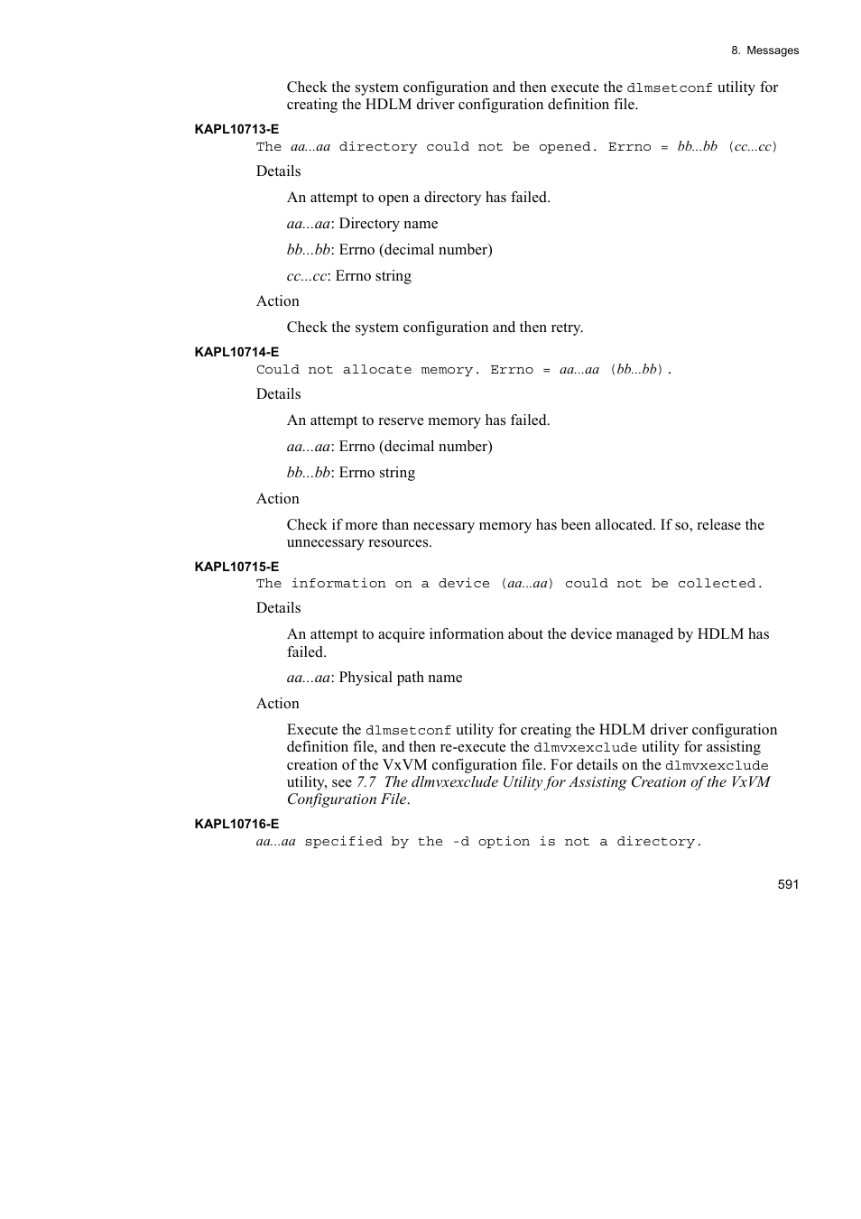 HP Hitachi Dynamic Link Manager Software User Manual | Page 613 / 652