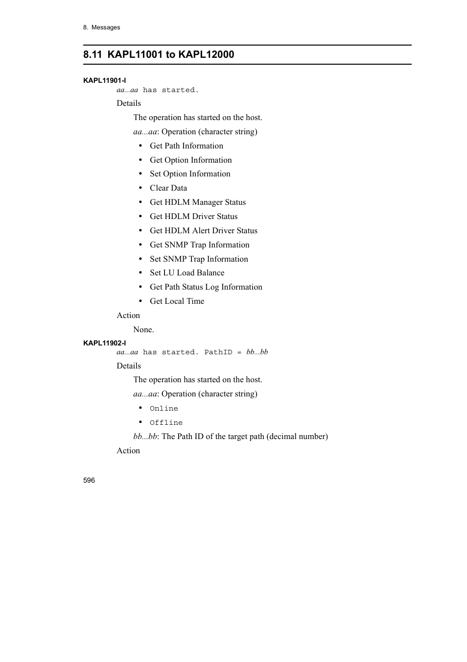 HP Hitachi Dynamic Link Manager Software User Manual | Page 618 / 652