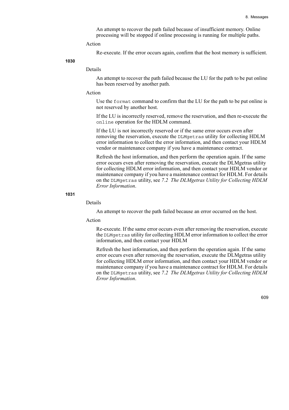 HP Hitachi Dynamic Link Manager Software User Manual | Page 631 / 652