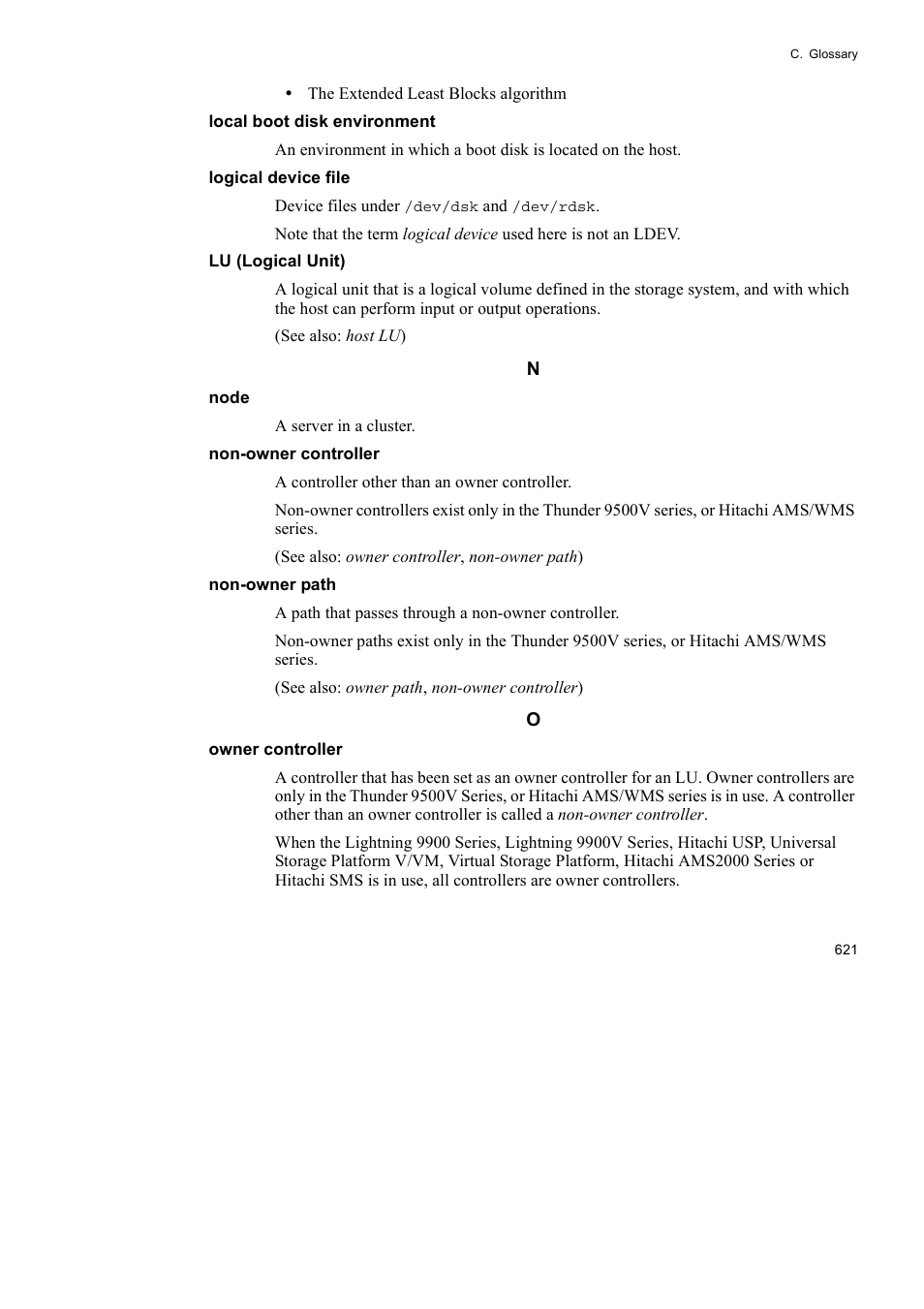 HP Hitachi Dynamic Link Manager Software User Manual | Page 643 / 652